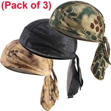 Bandana hats headwrap - 3×,