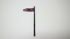 playmobil flag + pole bandera