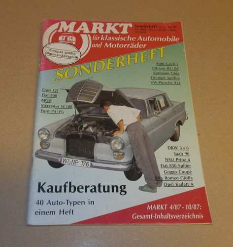 Oldtimer markt sonderheft - oldtimer,