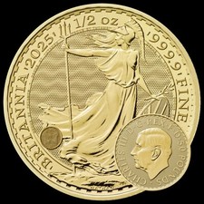 Goldmünze halbe unze - halbe, unze/oz