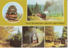 postkarten ansichtskarten - 2 x Harz/ 2 x Oberhof
