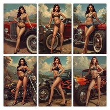 Sexy Pin Up Girl Poster Druck