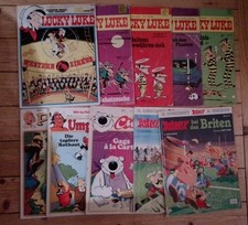 10 Bände LUCKY LUKE, ASTERIX