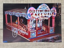 XXL Foto CAKEWALK Laufgeschäft UK Modell Bishton - Kirmes Schausteller Modellbau