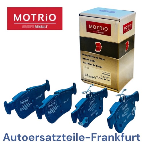 Motrio bremsbeläge hinten - bremsbeläge,