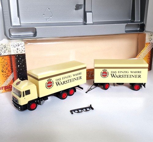 Herpa man f90 hängerzug - h0,