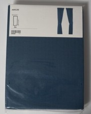 IKEA AMILDE 2 Gardinen blau