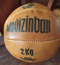 Medizinball 2 kg- Leder