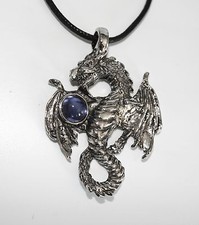 Drachen Kristall Amulett