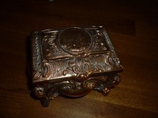ältere Metallschatulle Schatztruhe Kupfer? Heidelberger Schloss