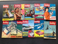 Hobby Magazin der Technik Antquariat Konvolut retro vintage Auto