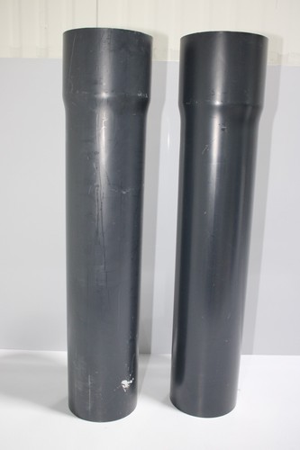 Pvc rohr 200 1m grau - 200,