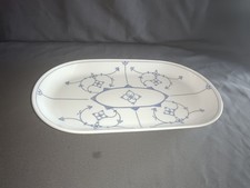 Servierplatte Indisch blau