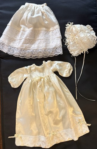 Antike vintage puppe taufkleid - antike,