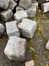 granitsteine gebraucht, hellgrau, ca. 0,80 x 0,80 cm, 7 - 9 m² für Garten, 