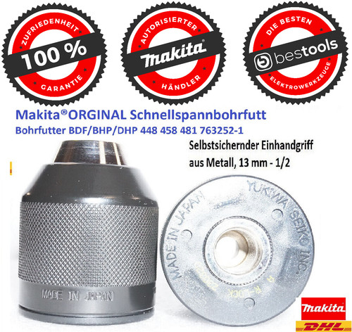 Makita schnellspannbohrfutt - makita,