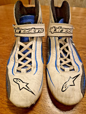 Original  alpinestars Rennfahrerschuhe von Mattias Ekström