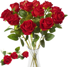 12 Stück Künstliche Blumen