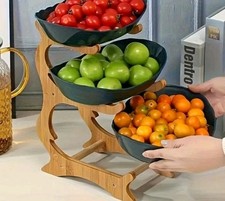 4 Teile Etagere Set Petrol