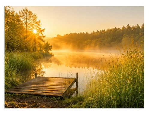 Sonnenaufgang see natur - see,