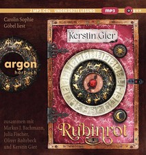 Rubinrot Kerstin Gier MP3-CD 2 Audio-CDs Deutsch 2025 Argon Sauerländer Audio