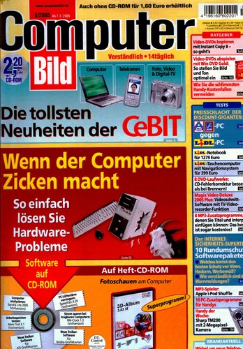 Computer bild 2005 mit - computer, 06/2005,