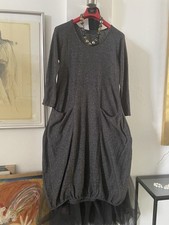 Barbara Speer wunderschönes Ballonkleid Kleid Aus Edlen angenehmen Strick Gr, L