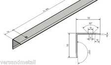 Garagen-Profil, 50x50x2,0mm
