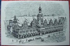 1969 GDR art print Leipzig