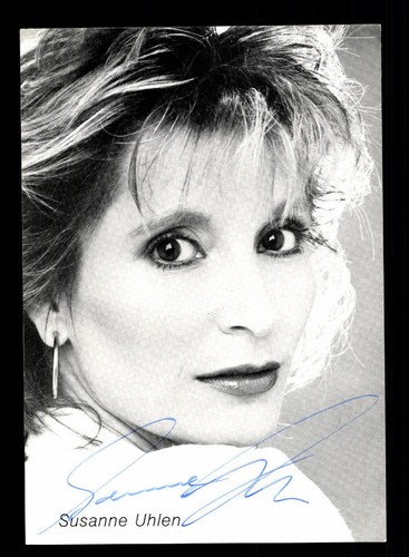Susanne uhlen autogrammkarte - susanne,