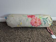 NEU Pip Studio Kissen/Nackenrolle Fleur Grandeur Khaki Bunt Blumen 22x70 Cm