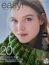 Lana Grossa Easy 1/21- 20 coole Modelle für Strickeinsteiger, Neustarter  #5668