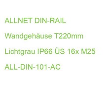 ALLNET DIN-RAIL Wandgehäuse