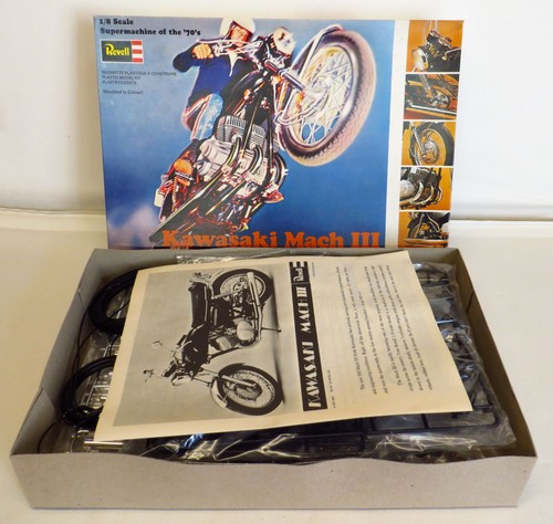 Revell kawasaki mach - kawasaki, iii