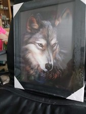Hochwertiges Wolf 3D Effekt