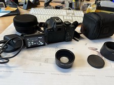 Canon EOS 750D 18-55mm IS STM DSLR-Kamera - Schwarz - und zweite Linse  