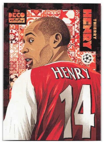 Thierry henry 2024 topps deco - thierry,