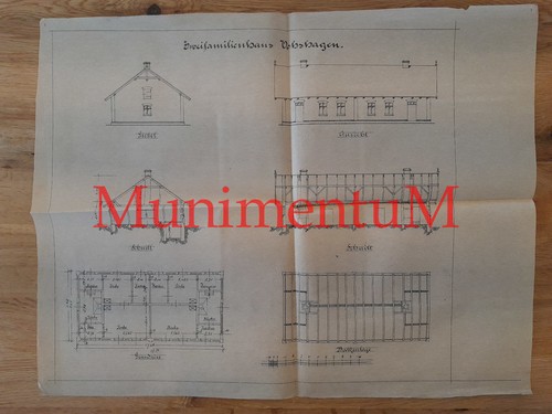 Bauzeichnung zweifamilienhaus - bauzeichnung,