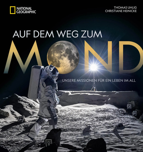 Auf dem weg zum mond - weg, |