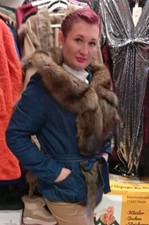 Winterjacke mit echtpelzkragen - winterjacke,