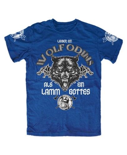Lieber ein wolf odin shirt - lieber,