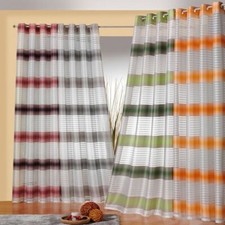 trendige Gardine Ösenschal