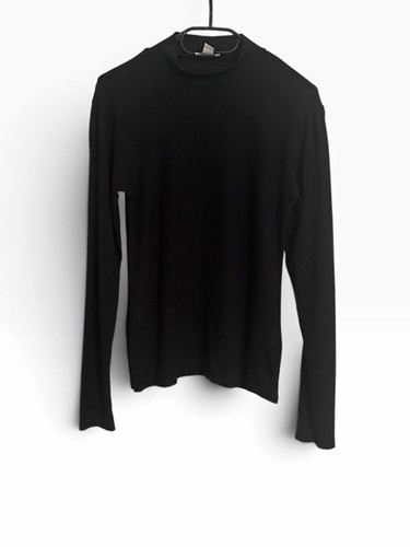 Amisu ripp langarmshirt - amisu, damen