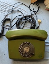 Telefon Mit Wählscheibe, FeTAp 791-1 in Grün, Bundespost, 80er