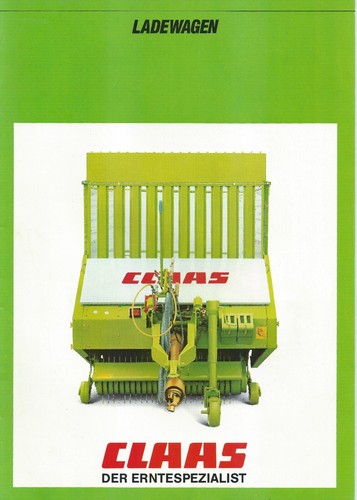 Claas ladewagen t s u - 1, x