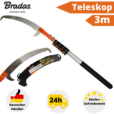 Teleskopsäge Baumsäge Teleskop Astschere Astsäge Gartensäge Hochentaster 3 m
