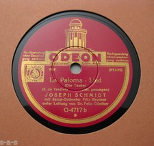 Joseph Schmidt - La Paloma / O Sole Mio ODEON O-4717 (22)