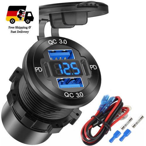 12v usb steckdose port - 12v,