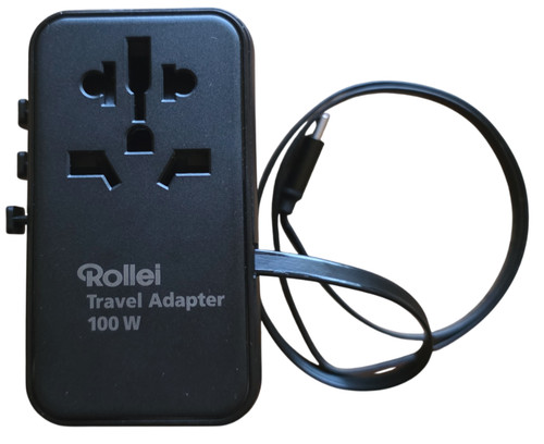 Rollei 100w reiseadapter - 100w,