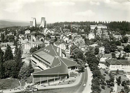 Oberhof thüringer wald - ak,